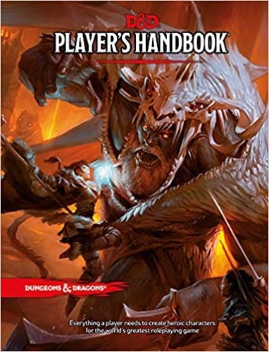 DND5 Player's Handbook Anglais