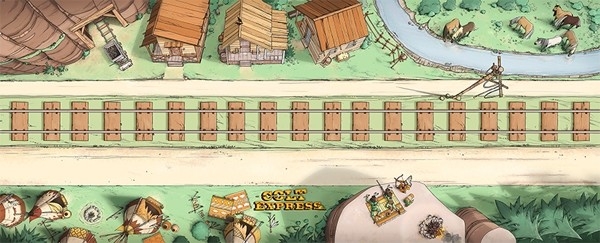 Tapis de Jeu Colt Express