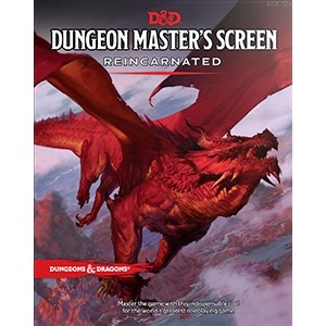 DND RPG Dungeon Master's Screen Reincarnated