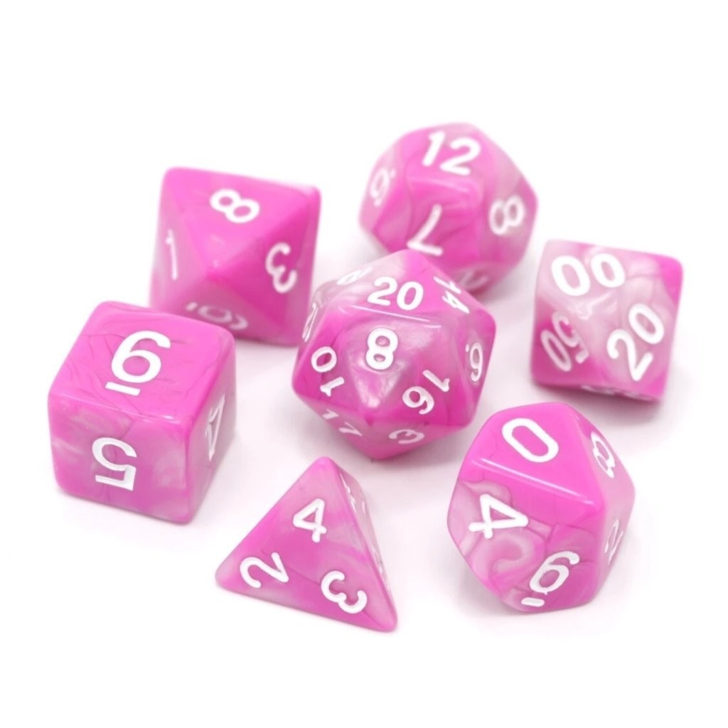 POLY RPG SET - TICKLED PINK