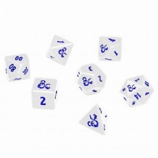 Heavy Metal Icewind Dale 7 RPG Dice Set for Dungeons & Dragons: White