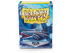 Dragon Shield Blue Matte 100 Standard Size Card Sleeves