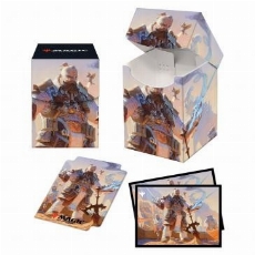 Osgir, The Recostructor Strixhaven PRO 100+ Deck Box and 100ct sleeves featuring Lorehold for Magic: The Gathering