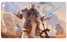 Osgir, The Reconstructor, Strixhaven Playmat featuring Lorehold for Magic: The Gathering