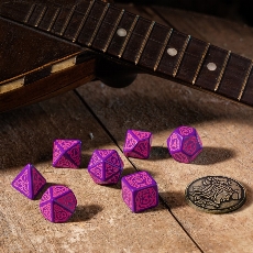 The Witcher Dice Set. Dandelion - the Conqueror of Hearts