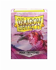Dragon Shield Pink Diamond Matte 100 Standard Size Card Sleeves