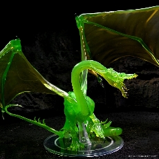 DND Icons Adult Emerald Dragon Premium