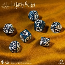Harry Potter. Set de dés modernes Serdaigle - Bleu