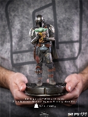 Statue The Mandalorian and Grogu - The Mandalorian Art Scale 1/10 - Iron Studios