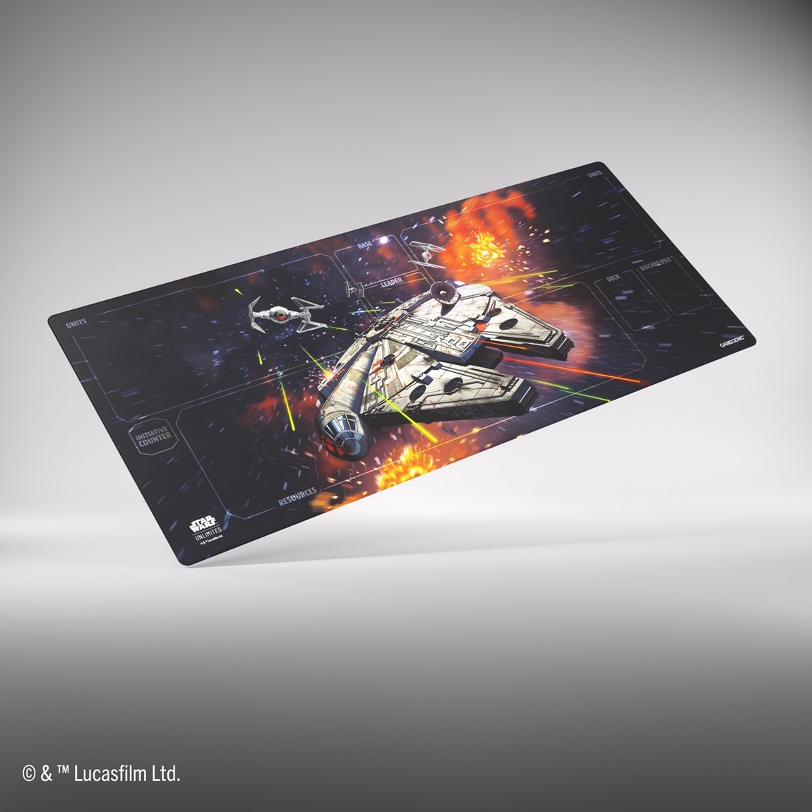 Xtra-Wide Game mat Millenium Falcon-Star Wars Unlimited