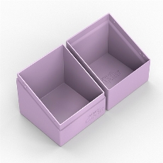 Deck Case: Boulder 100+ Standard Size- Pastel Solid Lavander Purple