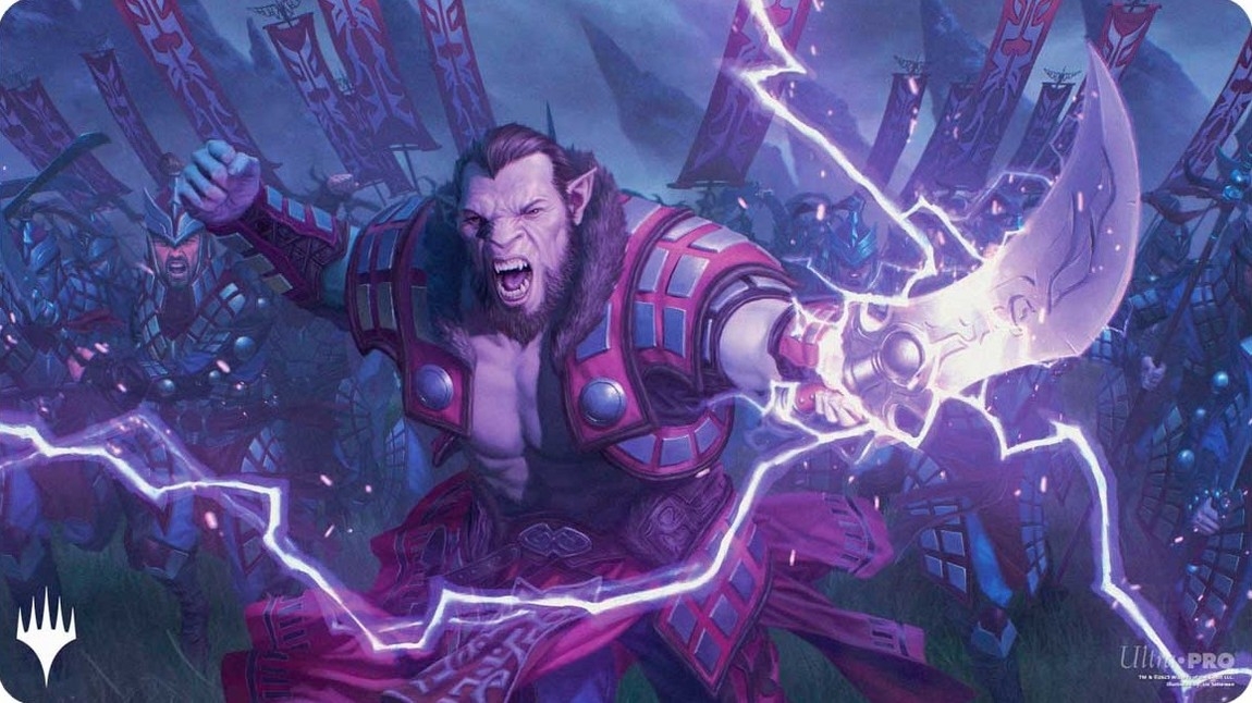 Playmat Tarkir Dragonstorm-Mardu Commander