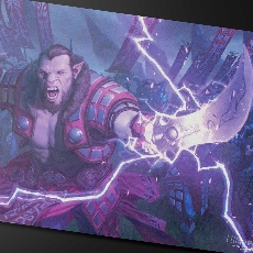 Playmat Tarkir Dragonstorm-Mardu Commander