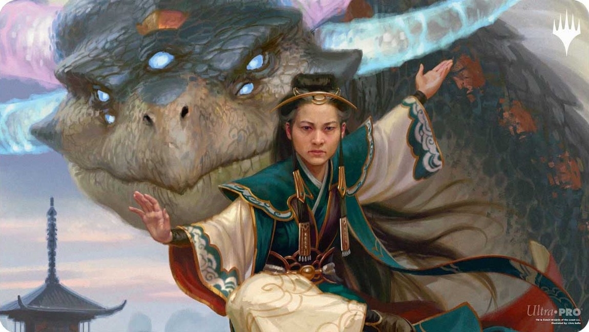 Playmat Tarkir Dragonstorm-Jeskai Commander
