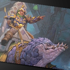 Playmat Tarkir Dragonstorm-Abzan Commander