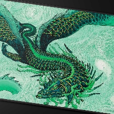 Playmat Tarkir Dragonstorm-Sultai Black Stitched