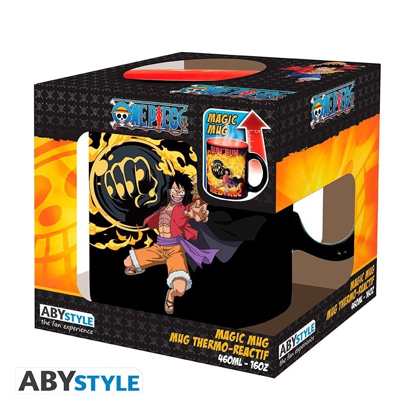 ONE PIECE Mug thermo-réactif Luffy vs Kaido