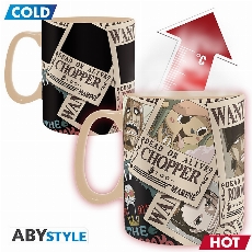 ONE PIECE Mug Heat Change 460 ml Wanted