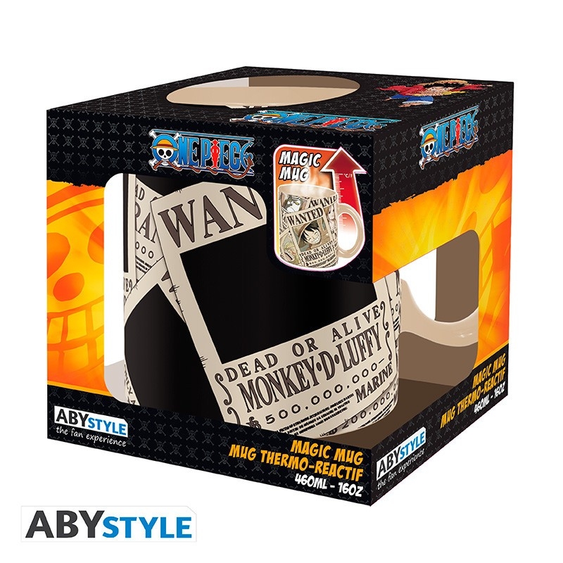 ONE PIECE Mug Heat Change 460 ml Wanted