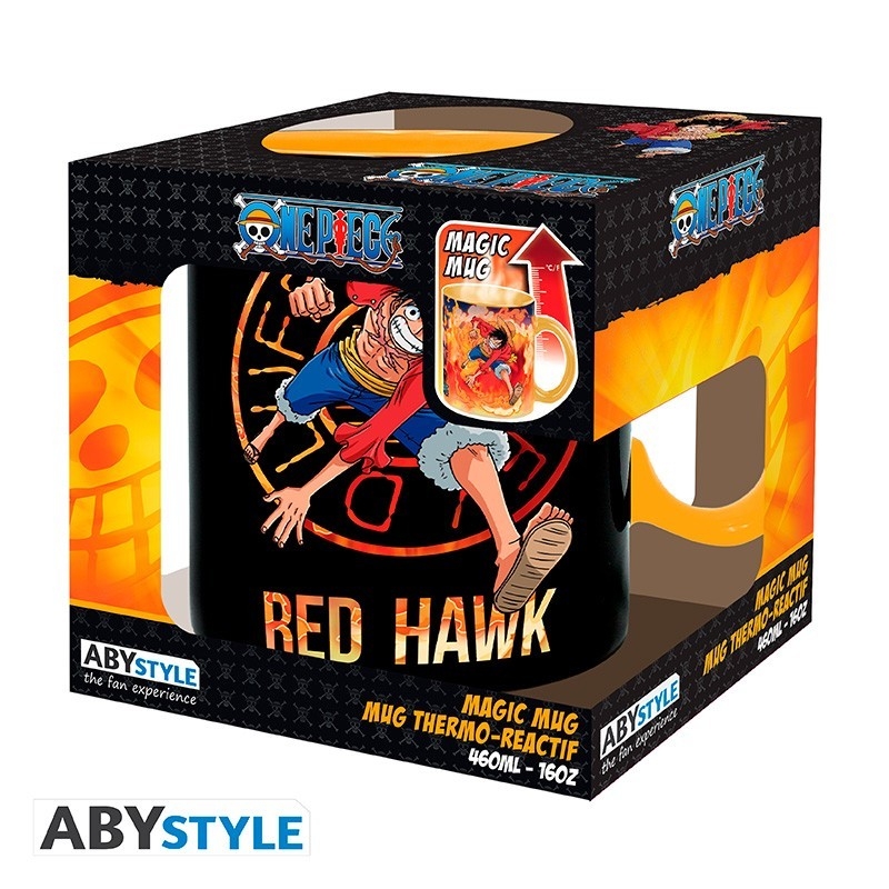 ONE PIECE Mug Heat Change 460 ml Luffy & Sabo