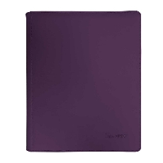 Vivid 9-Pocket Zippered PRO-Binder - Midnight Plum