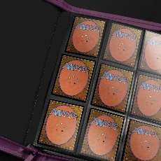 Vivid 9-Pocket Zippered PRO-Binder - Midnight Plum