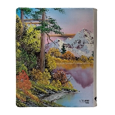 Bob Ross Mighty Mountain Lake 9-Pocket Zippered PRO-Binder
