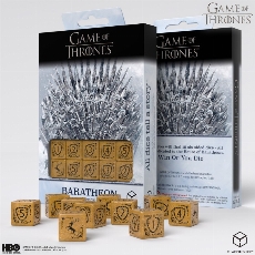 GOT-Baratheon 10X6 Dés 6 Faces