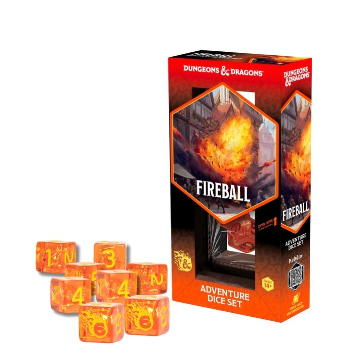 Set de Dés - DND Adventure Fireball