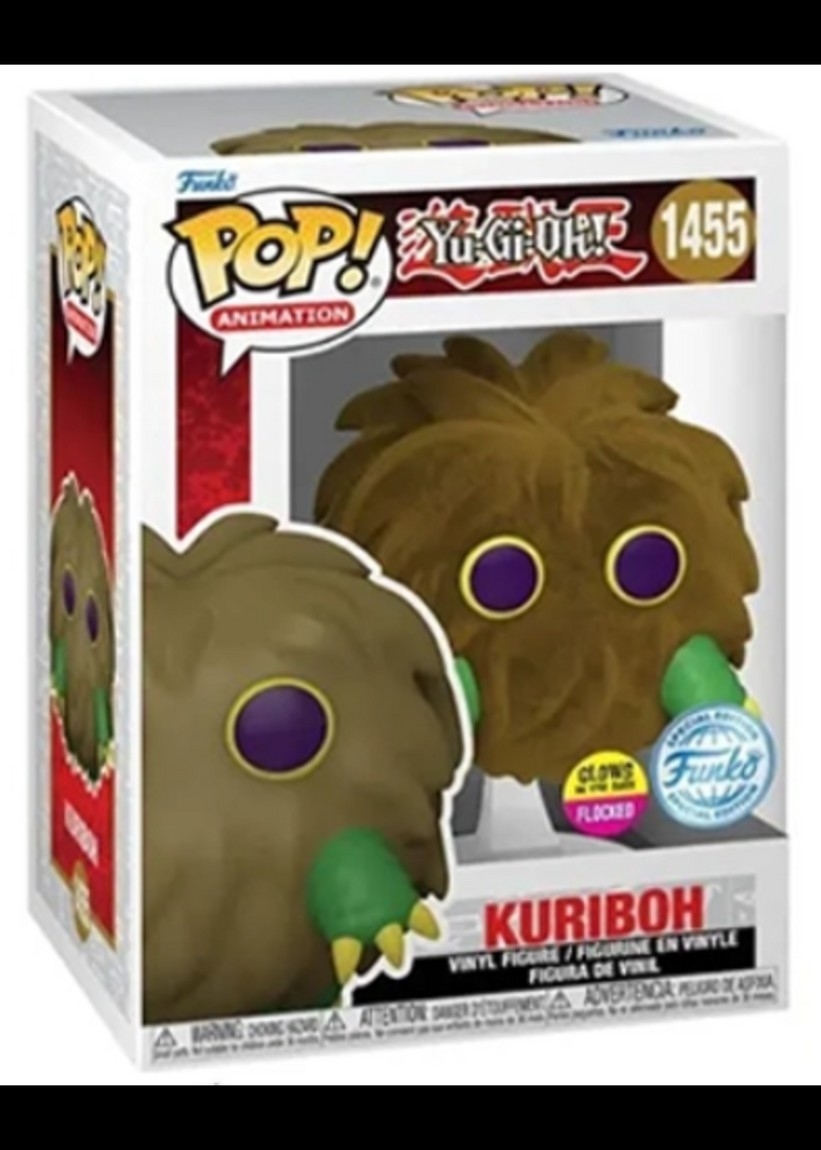 Funko Pop! Yu-Gi-Oh! Kuriboh #1455 Glows i/t Dark-Flocked