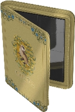 Zipfolio 160 + Xenoskin Harry Potter Hufflepuff