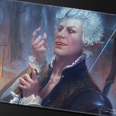 Playmat MTG Commander Series Fan Vote 2 Astarion Stitched