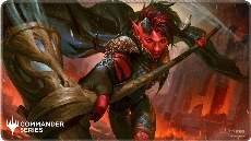 Playmat MTG Commander Series Fan Vote 2 Karlach Stitched