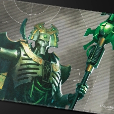 Playmat Warhammer 40K Necron Codex Aligned Stitched