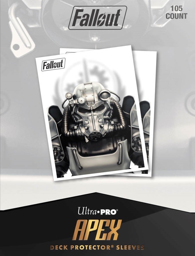 D-Pro Sleeve MTG Fallout Brotherhood of Steel Bethesda 105ct