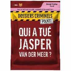 Dossier Criminels Pocket-Qui a Tué Jasper Van Der Meer?